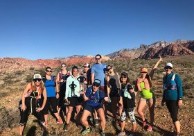 Mondays = group trail runs! Always a great time at Calico Basin with friends. It’s getting warmer in Vegas tho…  (Yes, that’s another photoshopped group photo lol.) [instagram]