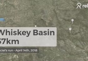 Whiskey Basin 57km was 7km more than what I would’ve done 🤣 Still, it was a lovely course, had great volunteers, and running with @wining__runner & Sandra in our “calavera” @boausa shorts was the highlight of the weekend! [instagram]